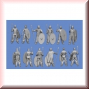 Germania Figuren: GF Antike - 3500 "stehende keltische Krieger" 1:72